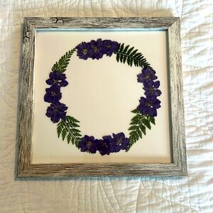 PRESSED FLOWER ART